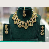 Manisha Jewellery Royal Polki Kundan Stone Necklace Set
