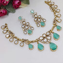 Manisha Jewellery Royal Crystal Stone Statement Necklace Set