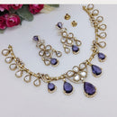 Manisha Jewellery Royal Crystal Stone Statement Necklace Set