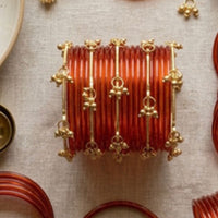 Manisha Jewellery Royal Look Gelly Kashmiri Bangles Set