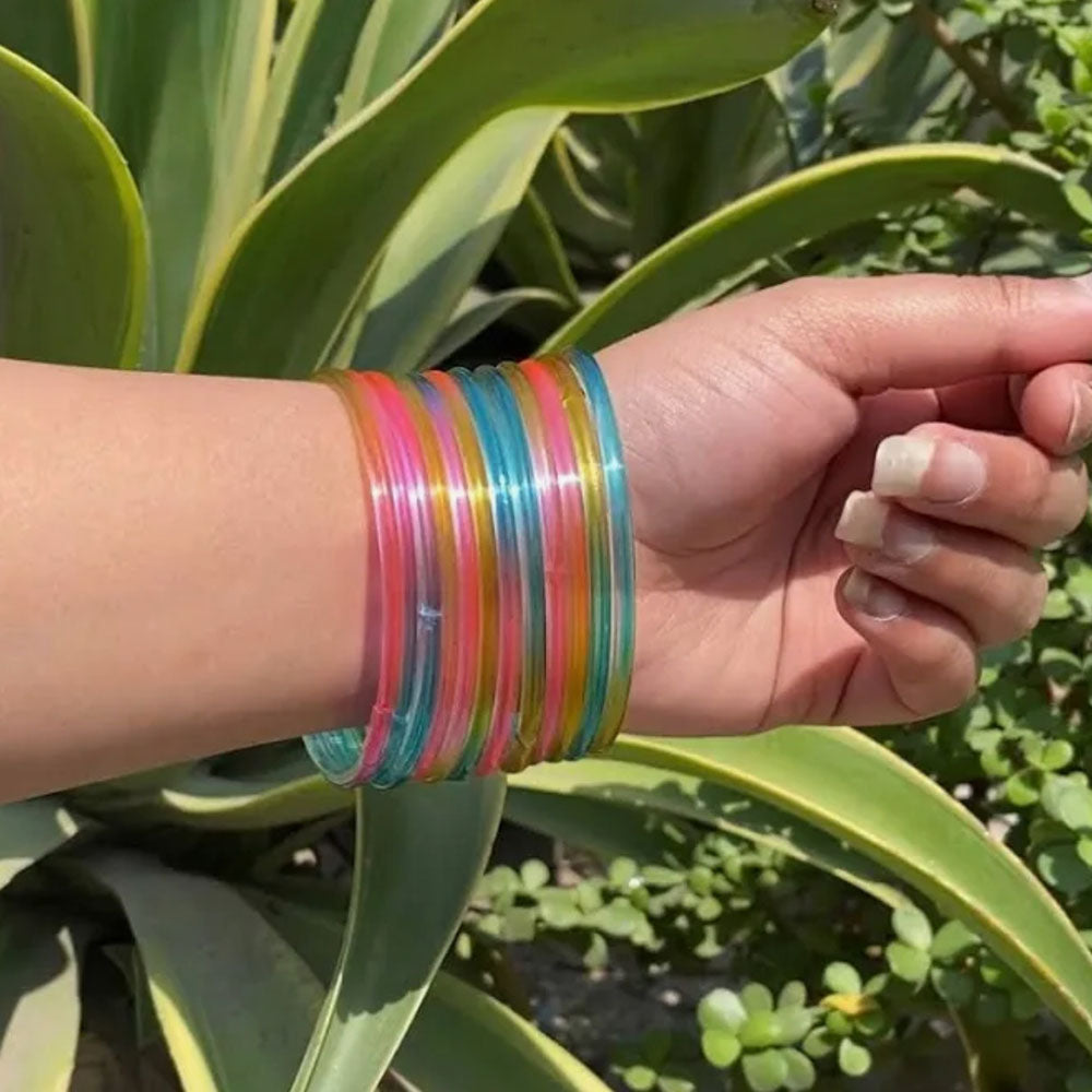 Manisha Jewellery Royal Look Gelly Bangles Set