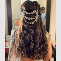 Manisha Jewellery Elegant Crystal Stone Hair Pins For Bridal , Festive And Party Wear
