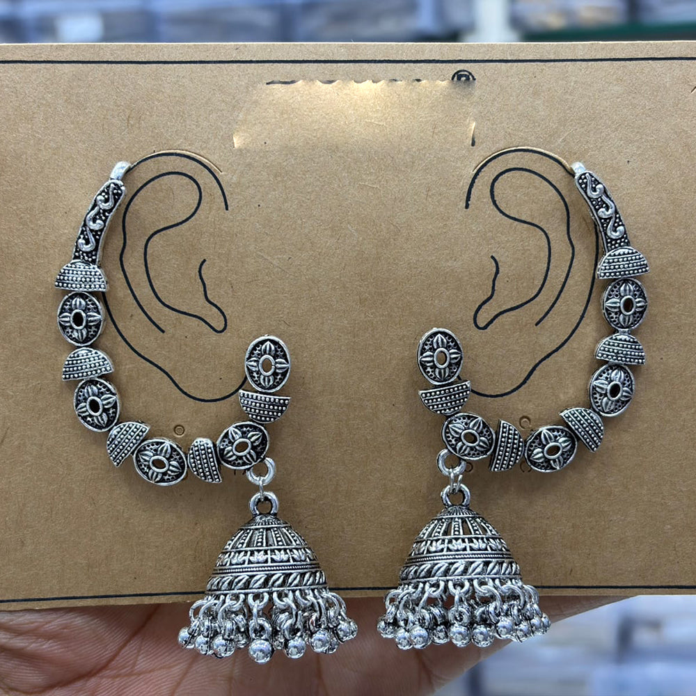 Manisha Jewellery Vintage Style Pearl Ear cuff Jhumki Earrings
