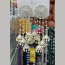 Manisha Jewellery Designer Austrian Stone And Pearl Jhumki Earrings