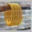 Manisha Jewellery Luxury Gold Plated Designer Bangles Set