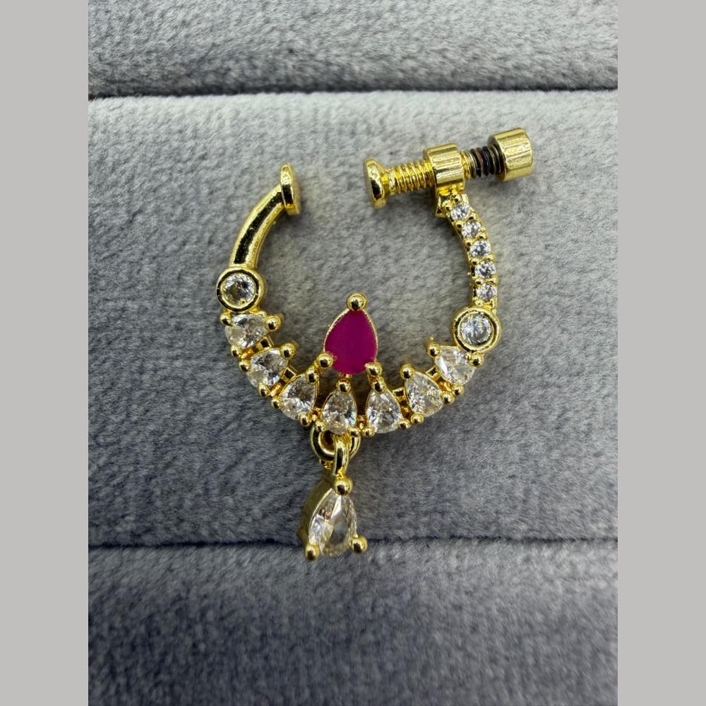 Manisha Jewellery Austrian Stone Designer Nose Ring