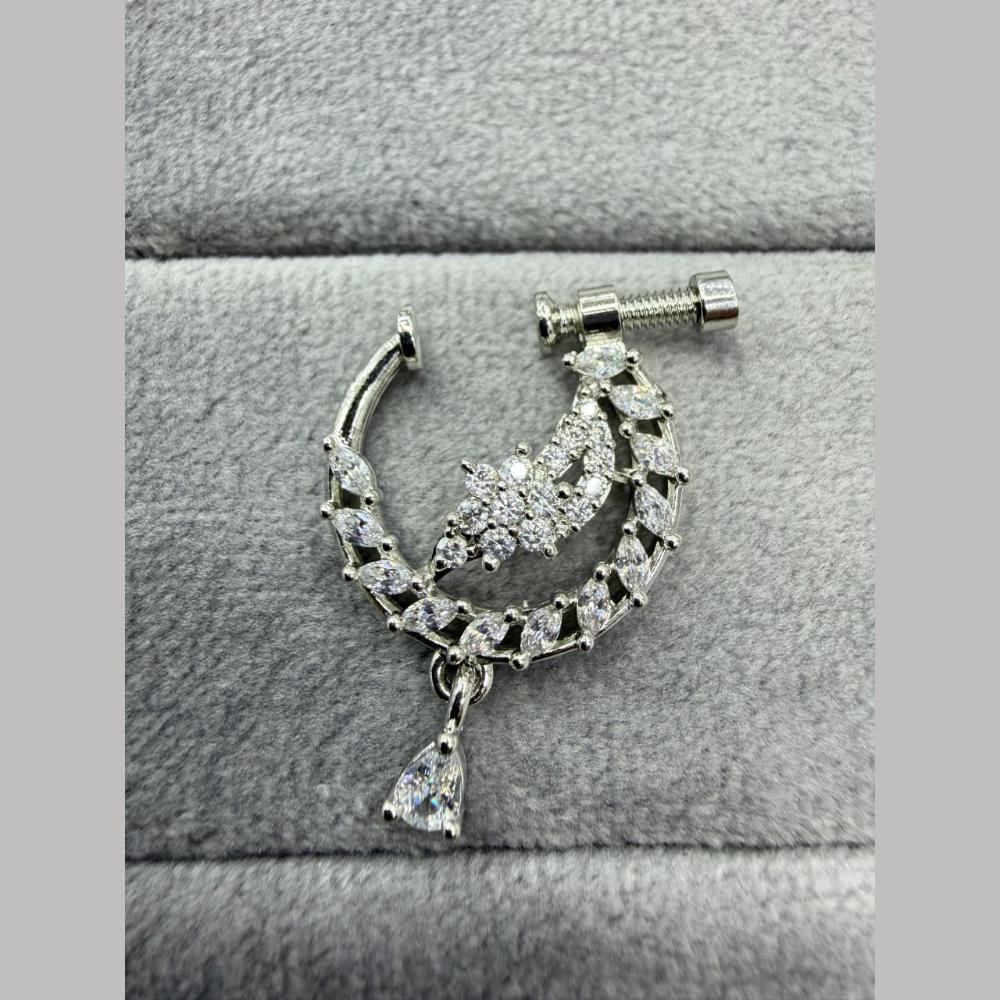 Manisha Jewellery Austrian Stone Designer Nose Ring