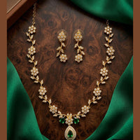 Manisha Jewellery Royal Austrian Stone Designer Necklace Set