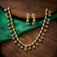 Manisha Jewellery Royal Austrian Stone Designer Necklace Set