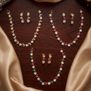 Manisha Jewellery Royal Austrian Stone Designer Necklace Set