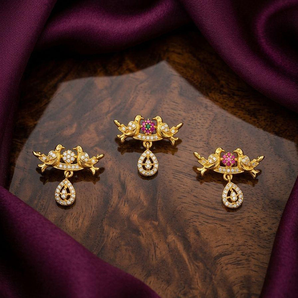 Manisha Jewellery Premium Designer American Diamond Pendant