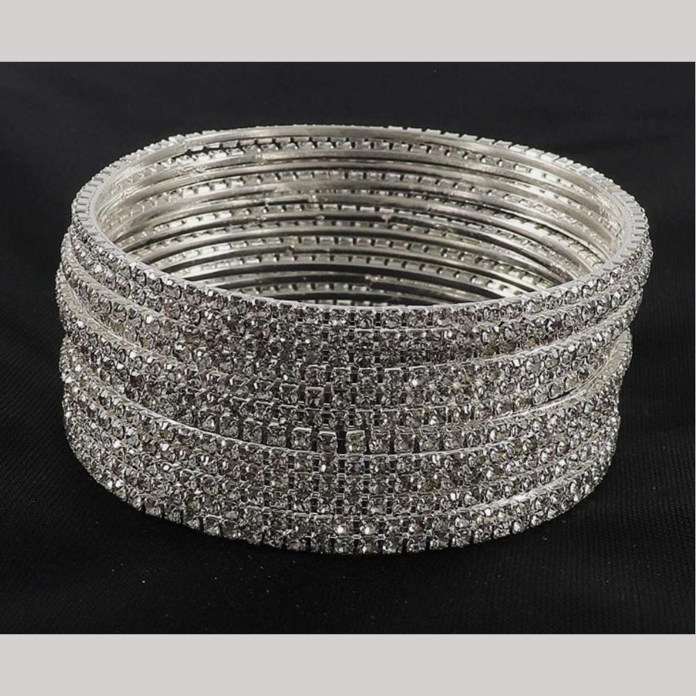 Manisha Jewellery Premium Austrian Stone Bangles Set