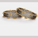 Manisha Jewellery Classic Kashmiri Glass Bangles Set for Ethnic Wear