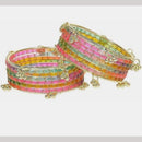 Manisha Jewellery Classic Kashmiri Glass Bangles Set for Ethnic Wear