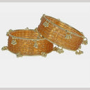 Manisha Jewellery Classic Kashmiri Glass Bangles Set for Ethnic Wear