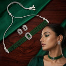 Manisha Jewellery Luxury Austrian Stone And Pearl Choker Necklace Set