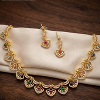 Manisha Jewellery Luxury Austrian Stone Necklace Set  