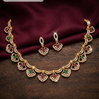 Manisha Jewellery Luxury Austrian Stone Necklace Set