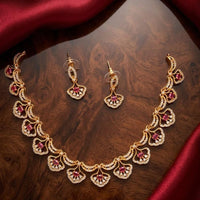 Manisha Jewellery Luxury Austrian Stone Necklace Set