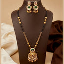 Manisha Jewellery Elegant Pota Stone And Beads Mangalsutra