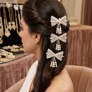 Manisha Jewellery Sparkling Crystal Stone Bow Hair Clip Accessories