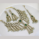 Manisha Jewellery Classic Pota Stone And Pearl Necklace Set