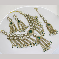 Manisha Jewellery Classic Pota Stone And Pearl Necklace Set