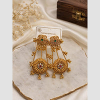 Manisha Jewellery Indian Ethnic Pota Stone And Pearl Dangler Earrings 