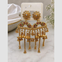 Manisha Jewellery Indian Ethnic Pota Stone And Pearl Dangler Earrings 