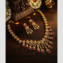 Manisha Jewellery Designer Crystal Stone Necklace Set