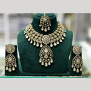 Manisha Jewellery Elegant Polki Kundan Stone Choker Necklace Set for Women
