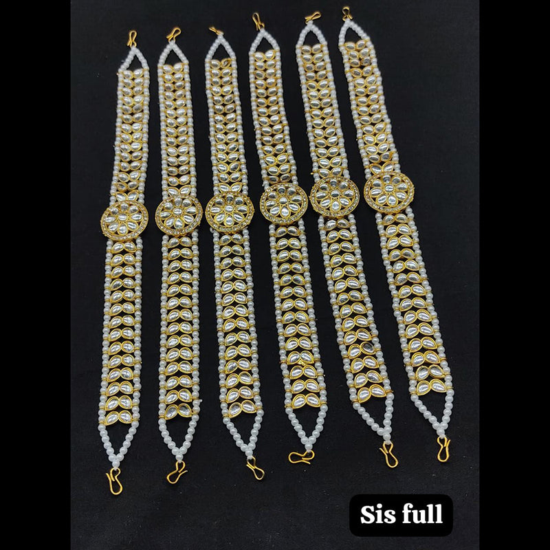 Lucentarts Jewellery Gold Plated Sheeshphool