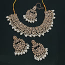 Lucentarts Jewellery Gold Plated Choker Necklace Set
