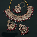 Lucentarts Jewellery Gold Plated Austrian Choker Necklace Set