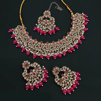 Lucentarts Jewellery Gold Plated Austrian Choker Necklace Set