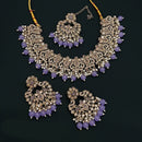 Lucentarts Jewellery Gold Plated Austrian Choker Necklace Set