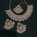 Lucentarts Jewellery Gold Plated Austrian Choker Necklace Set