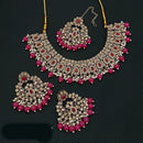 Lucentarts Jewellery Gold Plated Austrian Choker Necklace Set