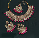 Lucentarts Jewellery Gold Plated Austrian Choker Necklace Set