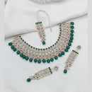 Lucentarts Jewellery Austrian Stone Pearl And Beads Necklace Set