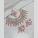 Lucentarts Jewellery Austrian Stone Pearl And Beads Necklace Set