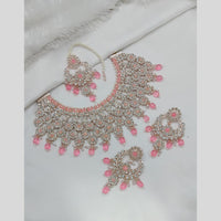 Lucentarts Jewellery Austrian Stone Pearl And Beads Necklace Set