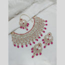 Lucentarts Jewellery Austrian Stone Pearl And Beads Necklace Set