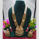 Lucentarts Jewellery Designer Necklace Set with Paisley-Inspired Boteh Patterns