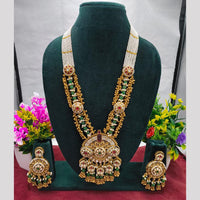 Lucentarts Jewellery Designer Necklace Set with Paisley-Inspired Boteh Patterns