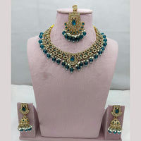 Lucentarts Jewellery Pota And Austrian And Pearl Necklace Set