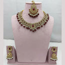Lucentarts Jewellery Pota And Austrian And Pearl Necklace Set