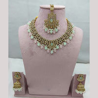 Lucentarts Jewellery Pota And Austrian And Pearl Necklace Set