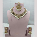 Lucentarts Jewellery Pota And Austrian And Pearl Necklace Set