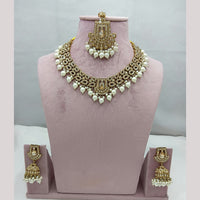 Lucentarts Jewellery Pota And Austrian And Pearl Necklace Set